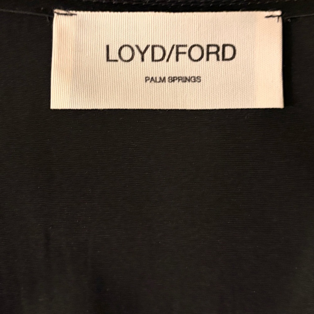 Lloyd/Ford Elegant Black Silk Women's Blouse - Picture 6 of 8